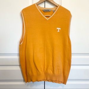 University of Tennessee Volunteers UT Sweater Vest Shirt V-Neck Knit Mens XL
